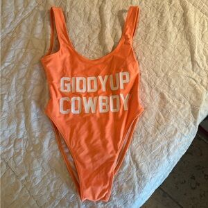 Private Party one piece swimsuit size Small 🧡